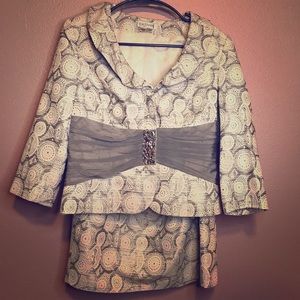 Kay Unger Evening Suit